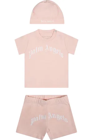 Palm Angels Suit For Baby Girl With Logo