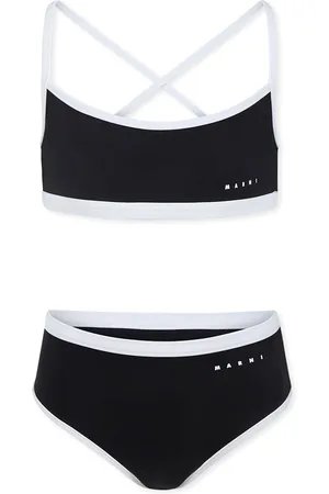 Marni Bikini For Girl With White Logo