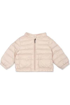 Moncler Down Jacket For Baby Girl With Logo
