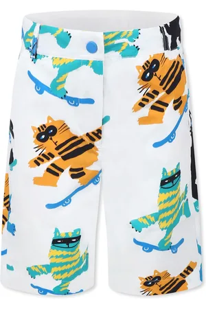 Stella McCartney Shorts For Boy With Cats