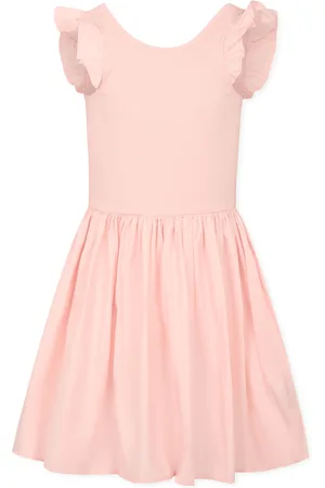 Molo Dress For Girl With Logo Patch