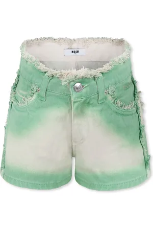 Msgm Shorts For Girl With Logo