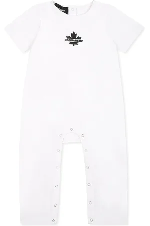 Dsquared2 Romper For Baby Boy With Black Logo