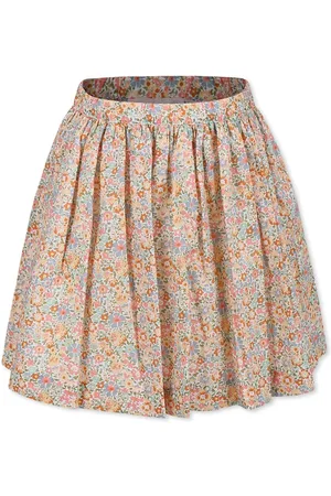 BONPOINT Skirt For Girl With Floral Print