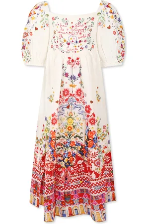 Camilla Dress For Girl With Floral Print