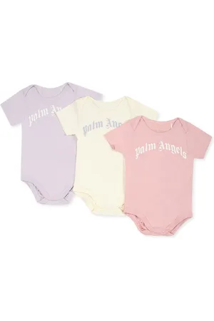 Palm Angels Body Set For Baby Girl With Logo