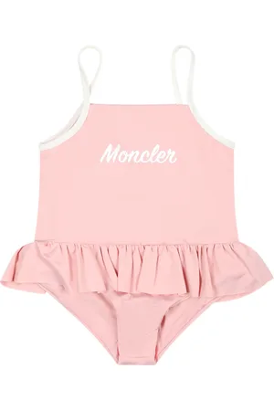 Moncler One-piece Swimsuit For Baby Girl With Logo