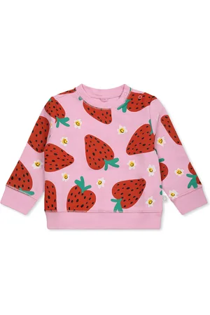 Stella McCartney Light Blue Sweatshirt For Baby Boy With Frog