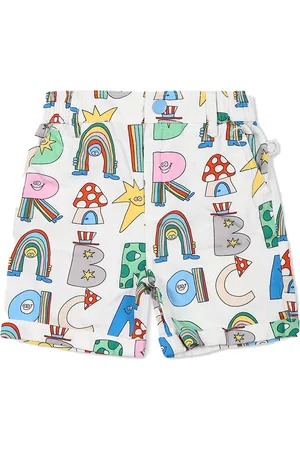 Stella McCartney Shorts For Baby Boy With Writing