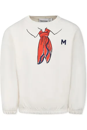 Mini Rodini Sweatshirt For Kids With Scarf Print
