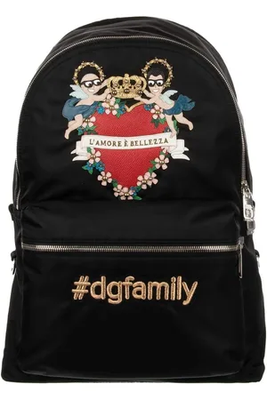 Dolce & Gabbana Family Patch Backpack