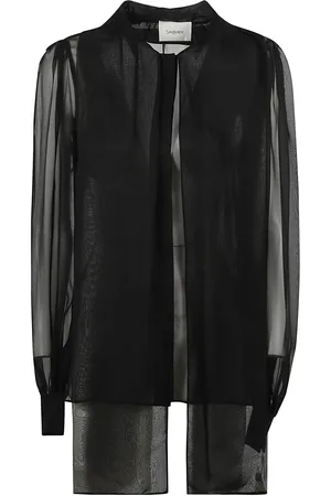 Saint Laurent Semi See-through Blouse