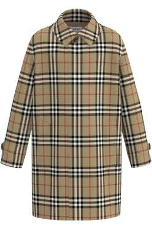 Burberry Reversible Coat For Kids With Iconic Check Vintage
