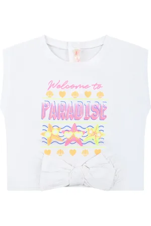 Billieblush Tank-top For Baby Girl With Print