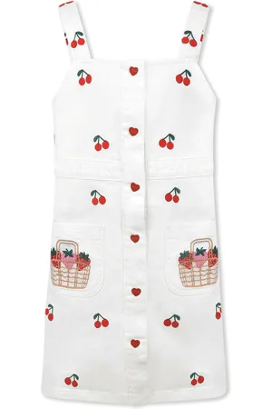 Stella McCartney Dungarees For Girl With Cherries
