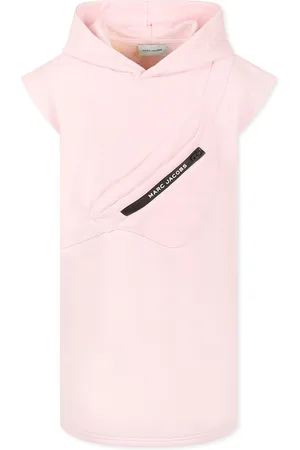Marc Jacobs Brushed Dress For Girl With Pouch