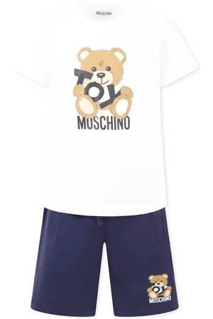 Moschino Suit For Boy With Teddy Bear