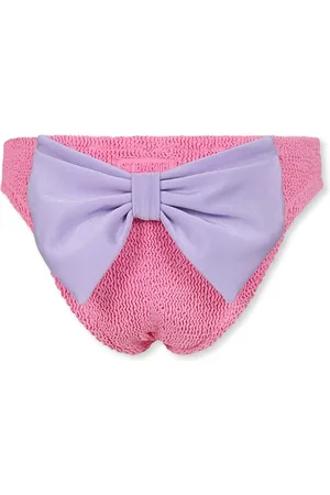 MC2 SAINT BARTH Swim Briefs For Girl With Bow