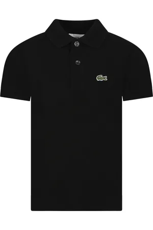 Lacoste Polo Shirt For Boy With Green Crocodile