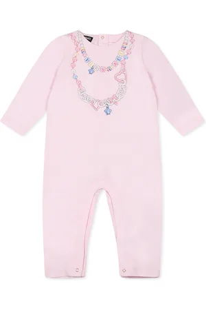 VERSACE Babygrow For Baby Girl With Logo