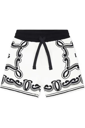 Dolce & Gabbana Shorts For Baby Boy With Bandana Print