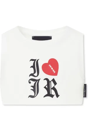 John Richmond Crop Top For Girl With Logo