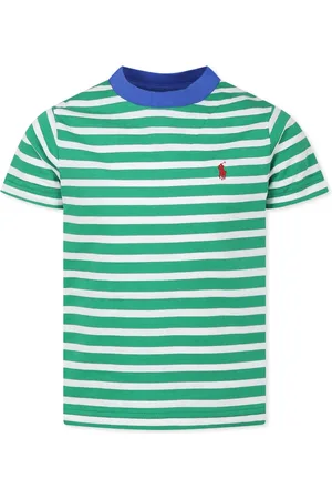 Ralph Lauren Multicolor T-shirt For Boy With Horse