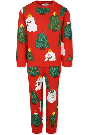 Stella McCartney Suit For Kids With Christmas Print