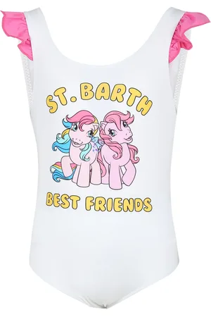 MC2 SAINT BARTH Swimsuit For Girl With My Little Pony Print