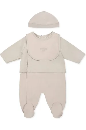 Fendi Babygrow Set For Babykids With Ff