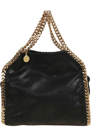 Stella McCartney Mini Tote Eco Shaggy Deer W/gold Color Chain
