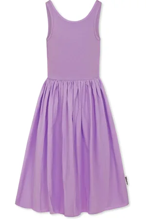 Molo Purple Dress For Girl