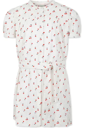 BONPOINT Dress For Girl With Cherries