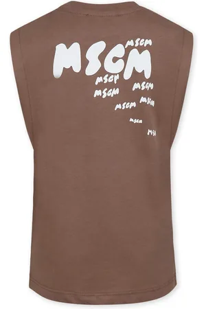 Msgm Tank Top For Boy With Logo