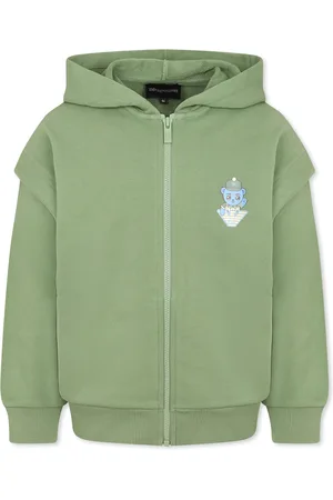 Emporio Armani Sweatshirt For Boy With Manga Bear