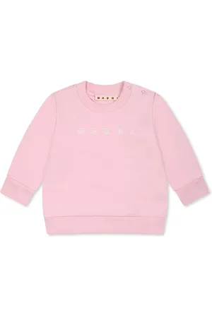 Marni Sweatshirt For Baby Girl With White Logo