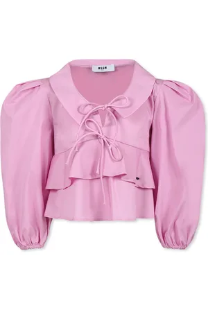 Msgm Shirt For Girl With Logo