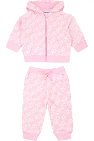 Kenzo Suit For Baby Girl With Logo