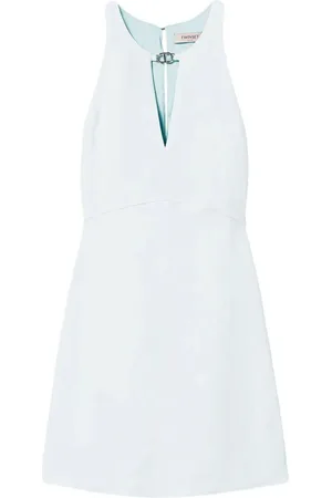 Twin-Set Keyhole A-line Dress