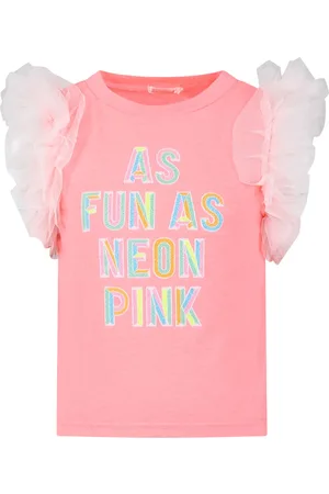 Billieblush T-shirt For Girl With Multicolor Print