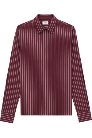 Saint Laurent Striped Viscose Shirt