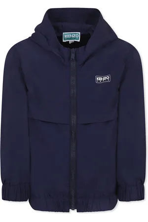Kenzo Windbreaker Jacket For Kids With Logo