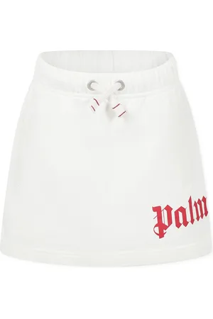 Palm Angels Skirt For Girl With Logo
