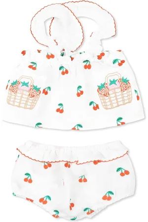 Stella McCartney Suit For Baby Girl With Cherries