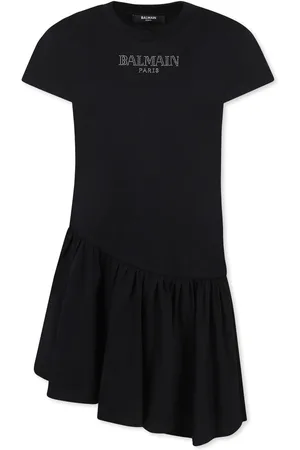 Balmain Dress For Girl With Logo