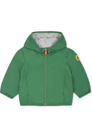 save the duck Windbreaker Jacket For Baby Boy With Logo