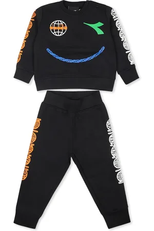 Diadora Suit For Baby Boy With Smiley