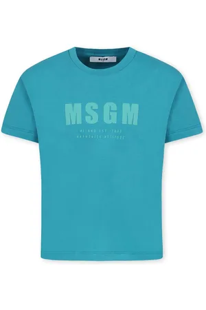 Msgm T-shirt For Kids With Logo