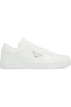 Prada Downtown Leather Low-top Sneakers