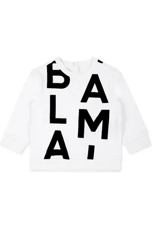Balmain Sweatshirt For Babykids With Logo